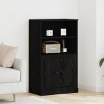 Moderne commode armoire de chambre - meuble haut ch�ne noir 60x355x1035 cm bois ding�nierie @fr(176589) ...