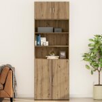 Moderne commode armoire salon - meuble mural montage mural avec porte ch�ne artisanal 80 x 42. 5 x 40 ...
