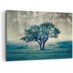 Moderne impression sur toile image tableau decoration murale arbre nature champ tableaux decoratifs muraux ...