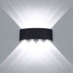 Moderne led plafonnier �tanche en aluminium applique murale rondelle lumi�re int�rieur ext�rieur couloir ...