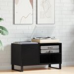 Moderne meuble de rangement - commode armoire de chambre noir en ch�ne 845x38x48 cm en bois ding�nierie ...