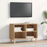Moderne meuble tv - armoire hifi chne artisan 695x30x50 cm bois dingnierie @fr(408622)