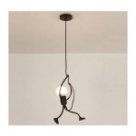 Moderne suspension créatif fer gens dessin animé conception lampe suspendue pour des enfants chambre ... Moderne suspension créatif fer gens dessin animé conception lampe suspendue pour des enfants chambre ...
