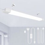 Modlicht tube neon led Étanche ip65 150cm - 45w 5000lm blanc neutre 4000k avec prise connectable (garage ... Modlicht tube neon led Étanche ip65 150cm - 45w 5000lm blanc neutre 4000k avec prise connectable (garage ...