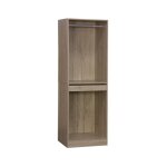 Module dressing avec penderie et porte - pantalons. naturel. panneaux stratifis