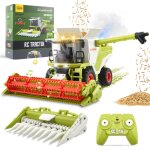 Moissonneuse - batteuse t�l�command�e rc pour enfants tracteur de ferme moissonneuse - batteuse avec ...