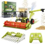 Moissonneuse - batteuse t�l�command�e rc tracteur telecommand� enfant jouet ferme cadeau pour enfants ...