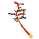 Molto garage de jouet downtown 3 tages. garage avec station - service et rampes. jouet pour enfants