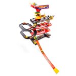 Molto garage de jouet downtown 4 tages xl avec rampe en spirale. garage avec station - service et rampes. ...