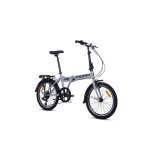 Moma bikes - vélo de ville pliant 20 - shimano 7 vitesses - selle comfort - gris Moma bikes - vélo de ville pliant 20 - shimano 7 vitesses - selle comfort - gris