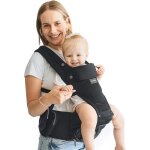 Momcozy porte - b�b� 2 - en - 1 avec coussin de hanche r�glable jusqu� 20kgrespirant avec soutien lombairenouv ...