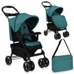 Momi isla poussette bb citadine ultra compacte ? de 0 mois a 15kg ? kit daccessoires - sac ? vert