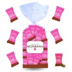 Monbana 100 crousti - pralin�a 300g de croustilles au chocolat � offrir ou � partager pour no�l