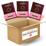 Monbana 50 sachets de chocolat en poudre lact 4 * doses individuelles de 30 g  dguster  nimporte ...
