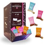 Monbana assortiment de 200 croustilles au chocolat  offrir ou  dguster autour dun caf ou dune boisson ...