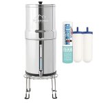 Monderma big 8. 5l - inclus filtres 2 fto + 1 base inox 1 robinet avec vue