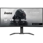 Moniteur incurv - iiyama - gcb3482wqsu - b1 - lcd fhd 34 - 3440 x 1440 px - 120 hz - 21:9 - noir