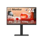 Monitor lg 23. 8? 1080p 100hz ips altura regulable usb - c altavoces displayport