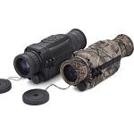 Monoculaire de vision nocturne avec infrarouge - jumelles monoculaires pour adultes - monoculaire avec ...