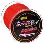 Monofilament de carpe - mikado - territory - rouge - 600m - 0. 300mm