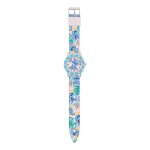 Montre - disney - lilo & stitch - bracelet en silicone - affichage analogique - multicolore