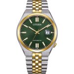 Montre - acier vert - citizen - nk0024 - 54x