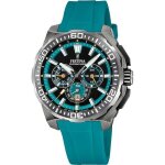 Montre - aciercaoutchouc bleu - festina - f20725 / 6