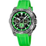 Montre - aciercaoutchouc vert - festina - f20725 / 3