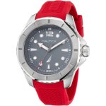 Montre - aciersilicone rouge - nautica - napkmf202