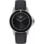 Montre adidas - mixte - aofh23016 - noir cuir - 44mm - 5 bar