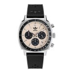 Montre adidas originals - aofh23503 - mixte - noir - etanche 10 atm