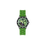 Montre - disney - avengers time teacher - enfant - cadran hulk - 33 mm argent vert