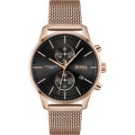 Montre - boss - associated chrono - acier inoxydable - rose - homme Montre - boss - associated chrono - acier inoxydable - rose - homme