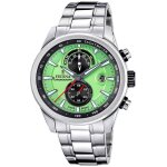 Montre femme - marque - f20694 / 3 - chronographe - acier inoxydable - tanchit 10 bars