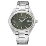 Montre femme - seiko - sur533p1 - acier inoxydable - vert - 10 bars dtanchit