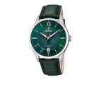 Montre - festina - f20426 / 7 - acier inoxydable - cuir - tanche 5 atm