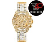 Montre - bracelet guess gw0812l2 acier inoxydable plaqu or dor