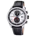 Montre - festina - f20695 / 1 - chronographe - acier inoxydable - cuir noir Montre - festina - f20695 / 1 - chronographe - acier inoxydable - cuir noir