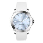 Montre - ice - watch - 020380 - acier inoxydable - bracelet silicone - femme