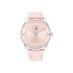 Montre bracelet tommy hilfiger - 1782527 - montre analogique a quartz pour femme avec bracelet en cuir ...
