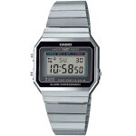 Montre - casio - a700w - 1adf - �tanche 5 atm - acier inoxydable - vintage