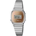 Montre casio - femmes - la670wes - 4aef - acier inoxydable - argent - dor