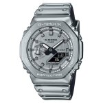 Montre - casio - gm - 2100ym - 8aer - argent plastique - 44 mm - r�sistante � leau 20 bar