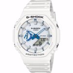 Montre - casio - ga - 2100hds - 7aer - blanc - rsistant  leau 20 bar - quartz