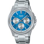 Montre - casio - mtp - 1375pd - homme - bleu fonc� - quartz - analogique