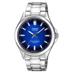 Montre - casio - mts - rs100d - 2av - solaire - verre saphir - tanchit 50m