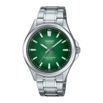 Montre - casio - mts - rs100d - 3avdf - solaire - verre saphir - acier inoxydable