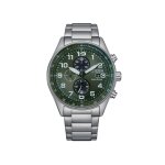 Montre - citizen - urban chrono - eco drive - acier - verre saphir