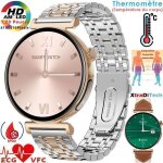 Montre connecte ecg xtraditech cardiofrquencemtre thermomtre moniteur sant multiparamtrique cran ...