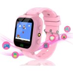 Montre connecte enfant avec carte sim montre telephone avec sim appel sms sos 25 jeux appareil photo ...